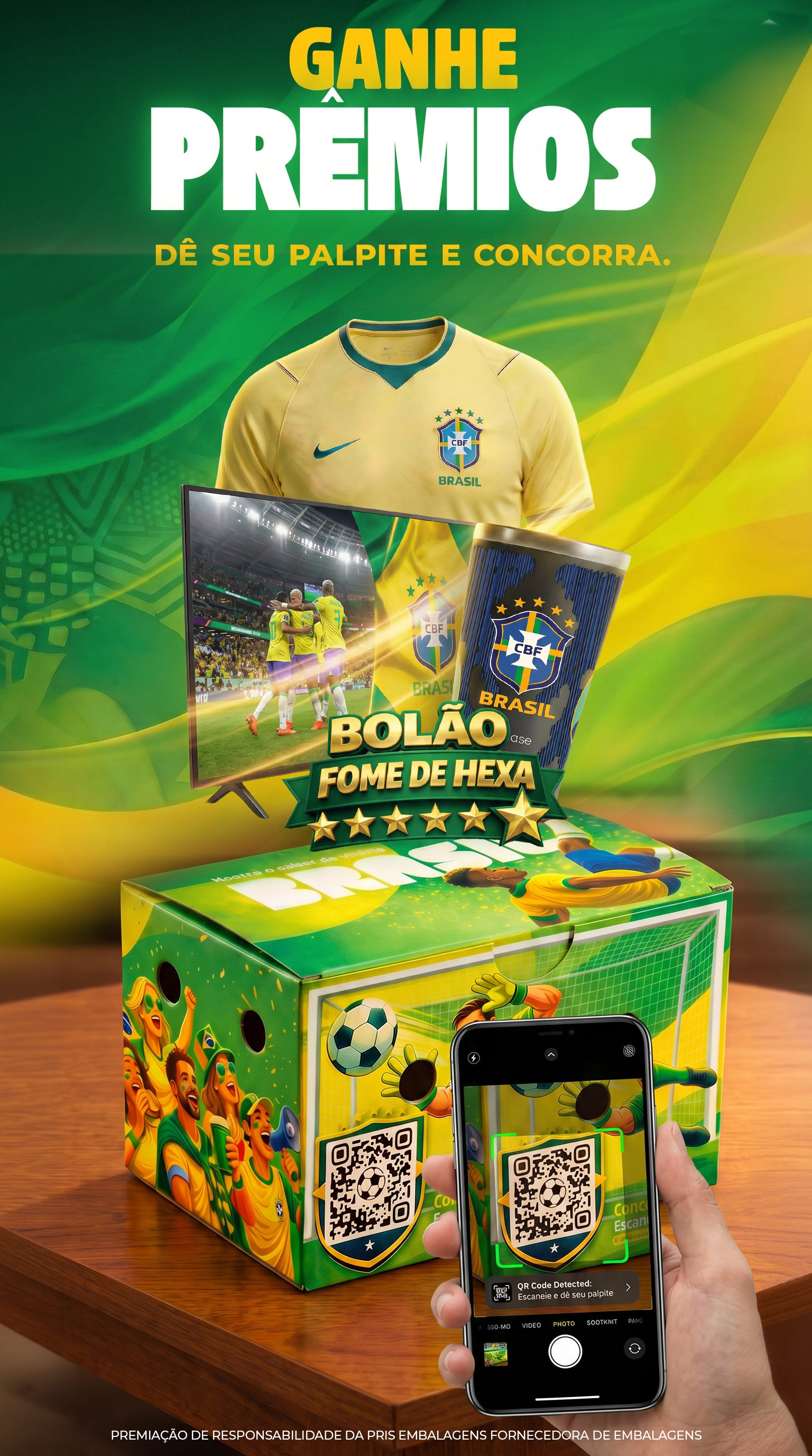 Imagem publicitária para redes (Dê seu palpite e concorra)
