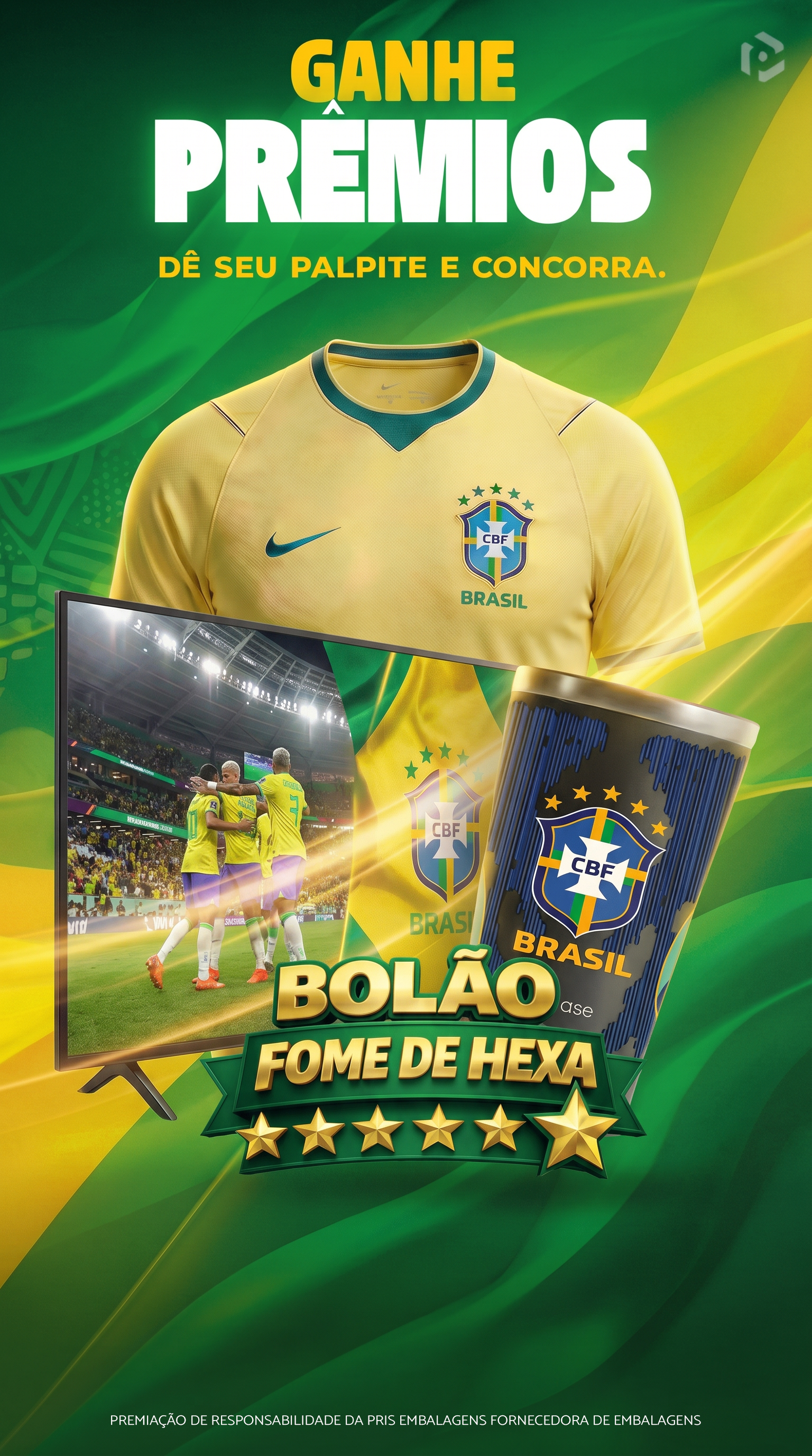 Imagem publicitária para redes (Ganhe prêmios)