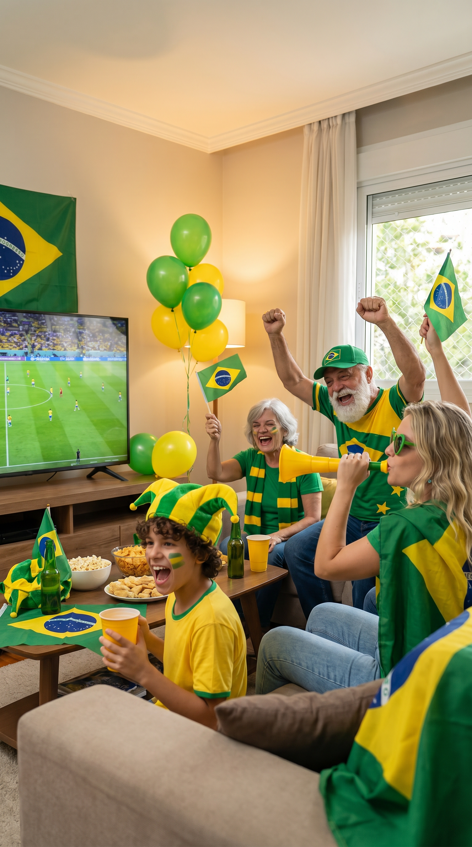 Vídeo publicitário para redes (Jogo do Brasil é assim!)